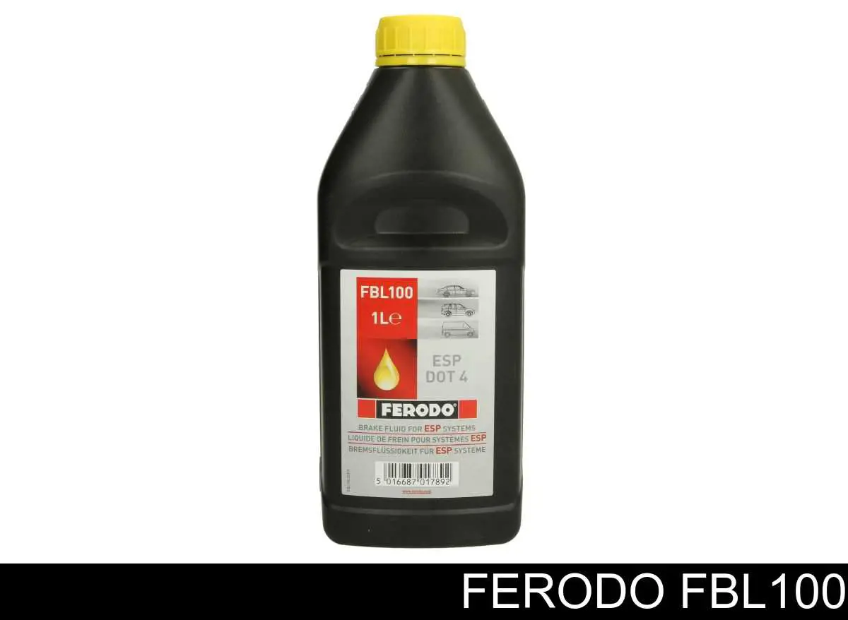 Купити FBL100 Ferodo Рідина гальмівна