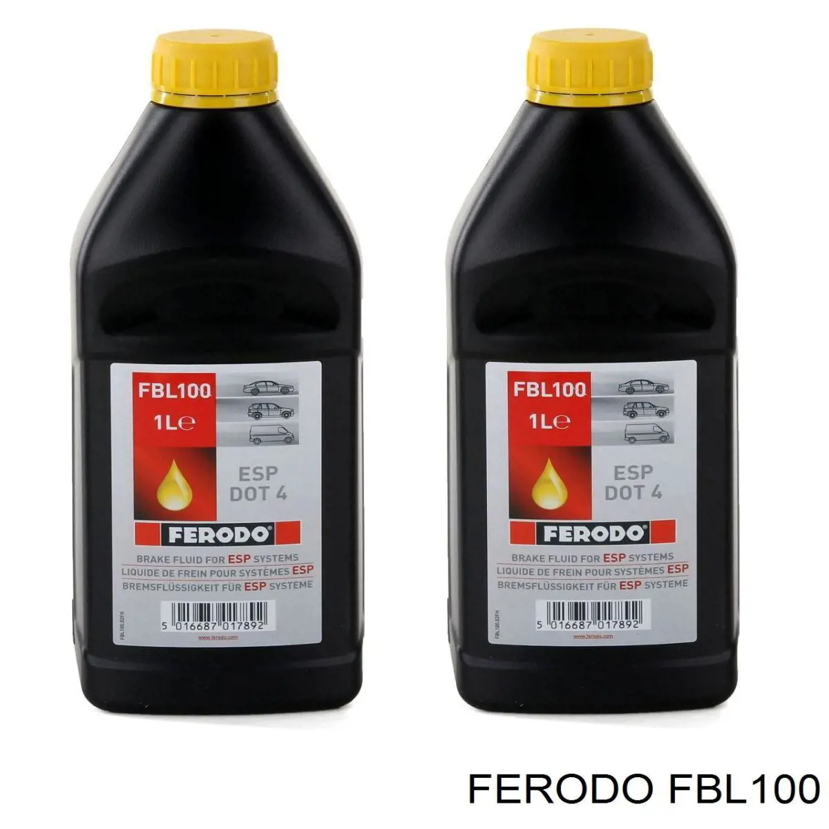 Рідина гальмівна Ferodo FBL100 ціна, від 10.59 USD