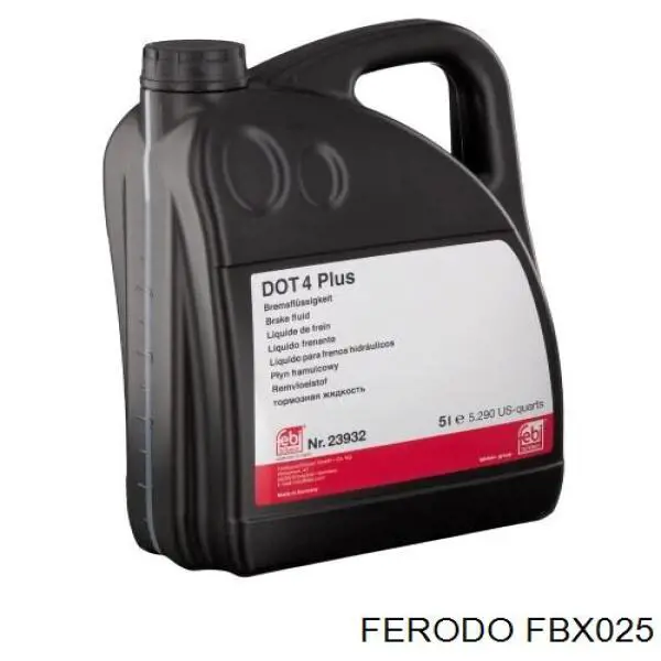 Купити FBX025 Ferodo Рідина гальмівна