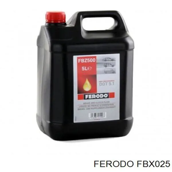 Рідина гальмівна Ferodo FBX025 ціна, від 2.99 USD