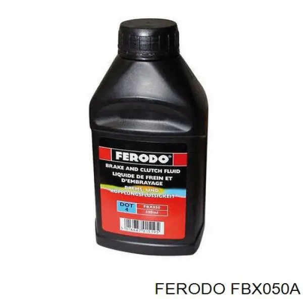 FBX050A Ferodo Рідина гальмівна