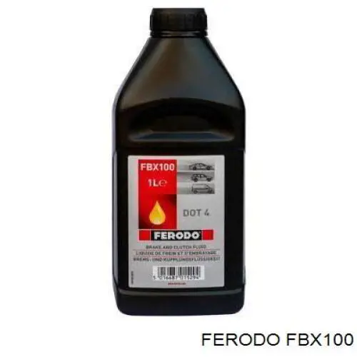 Рідина гальмівна FBX100 Ferodo
