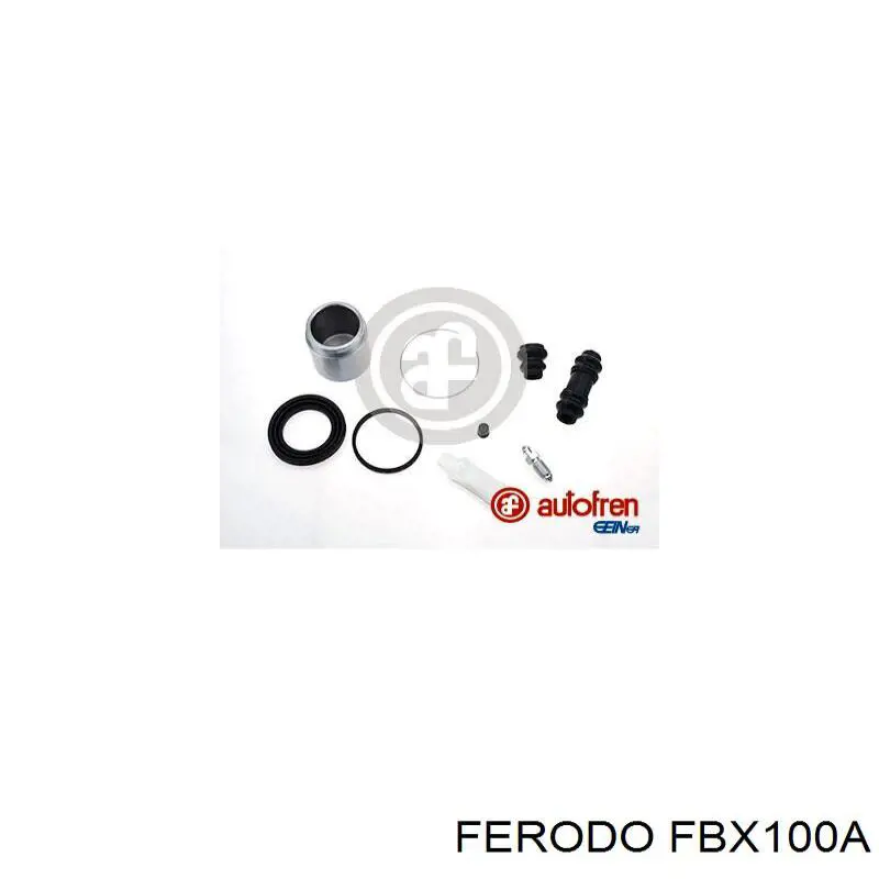 FBX100A Ferodo рідина гальмівна