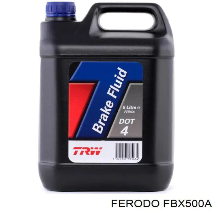 FBX500A Ferodo рідина гальмівна