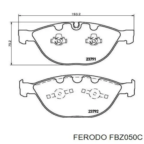 FBZ050C Ferodo рідина гальмівна