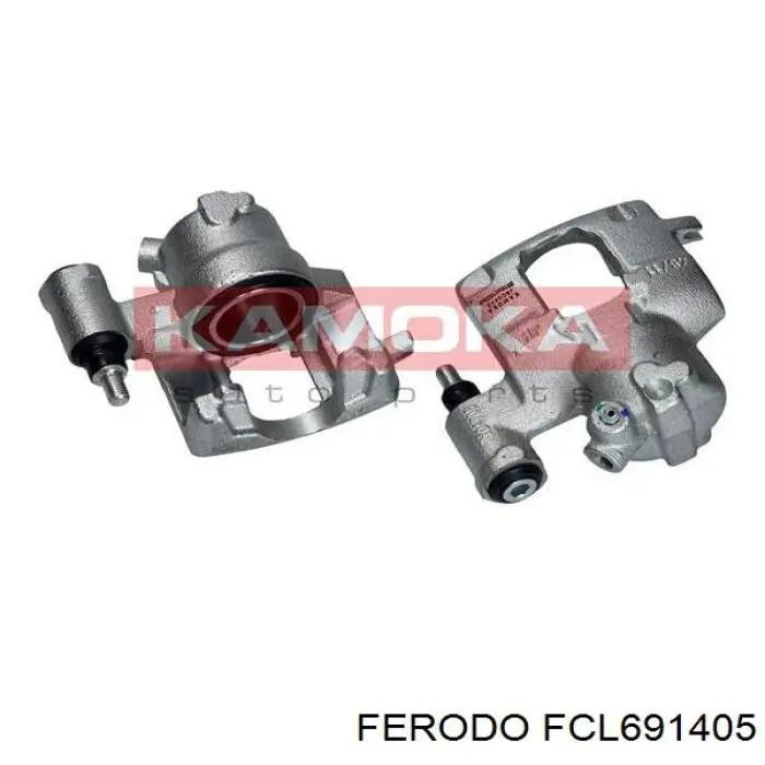 FCL691405 Ferodo супорт гальмівний передній лівий