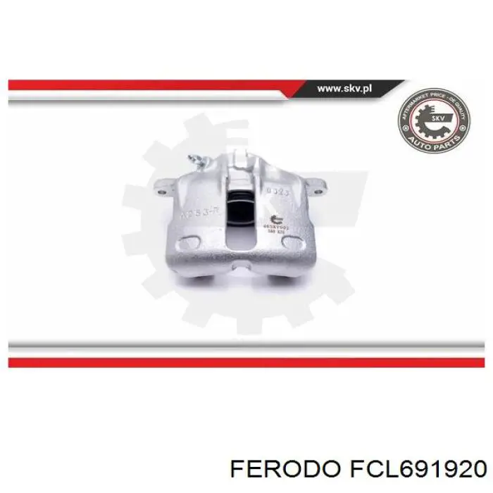Супорт гальмівний передній правий FCL691920 Ferodo