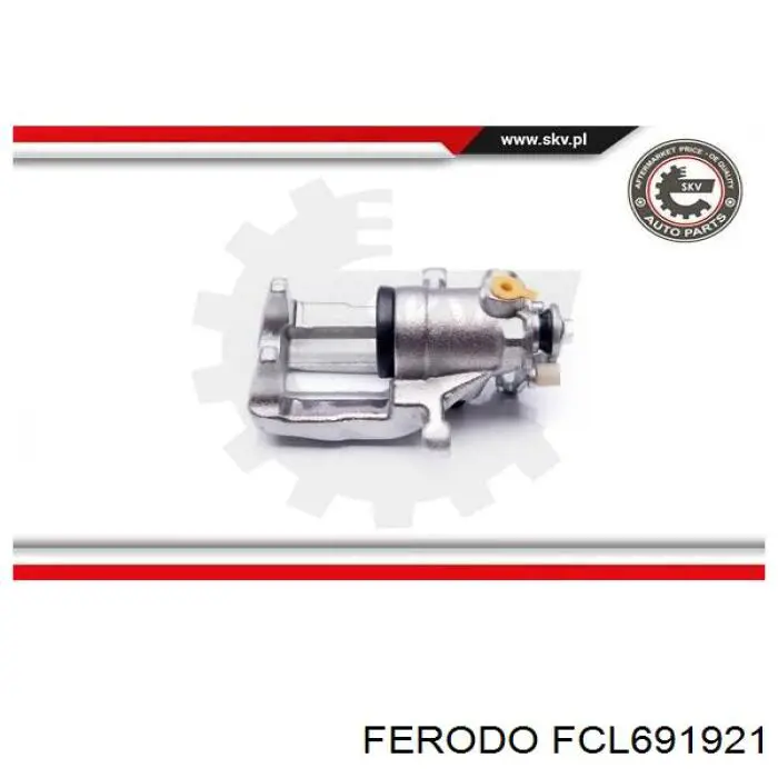 Супорт гальмівний задній лівий Ferodo FCL691921 ціна, від 53.31 USD