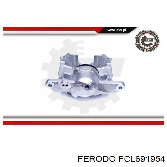 Супорт гальмівний передній правий FCL691954 Ferodo