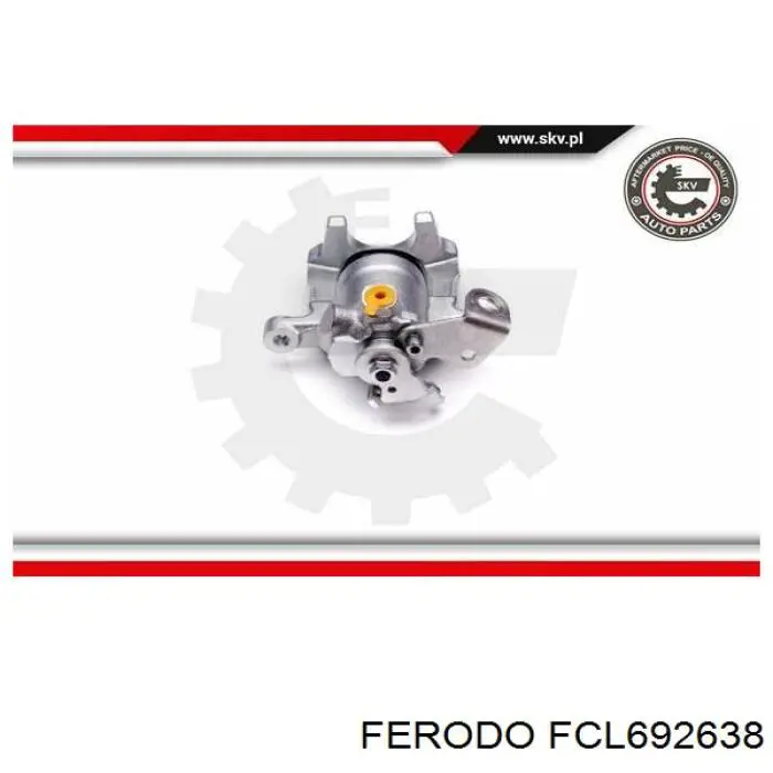 Супорт гальмівний задній правий Ferodo FCL692638 ціна, від 56.83 USD
