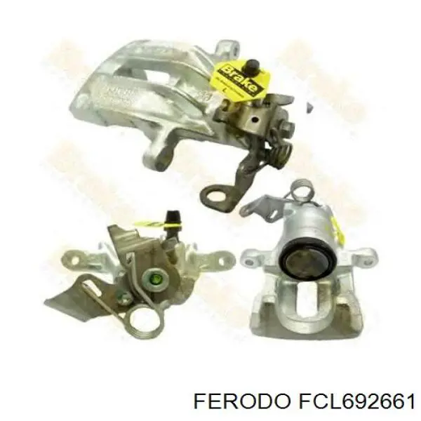 FCL692661 Ferodo Супорт гальмівний задній лівий