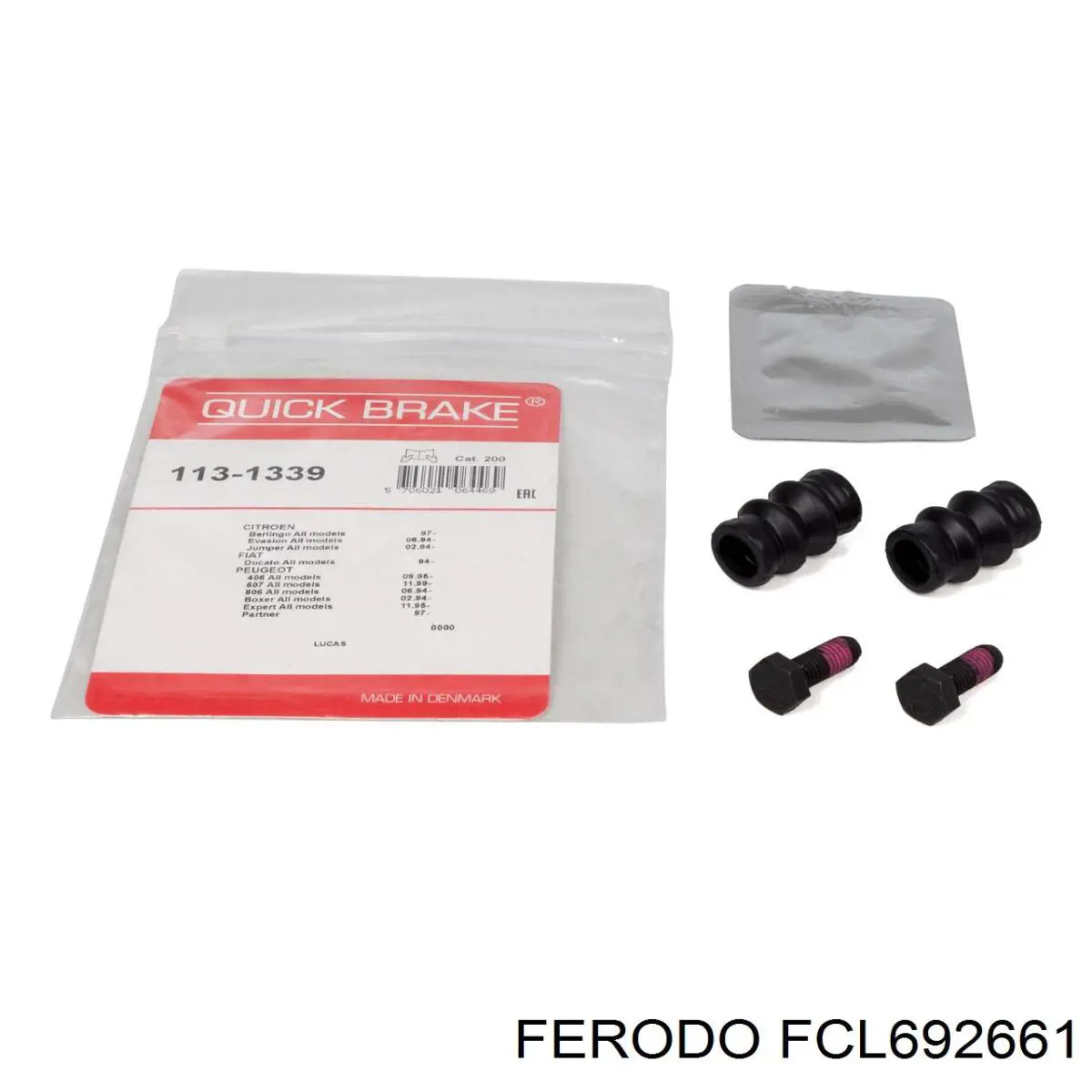 Купити FCL692661 Ferodo Супорт задній лівий
