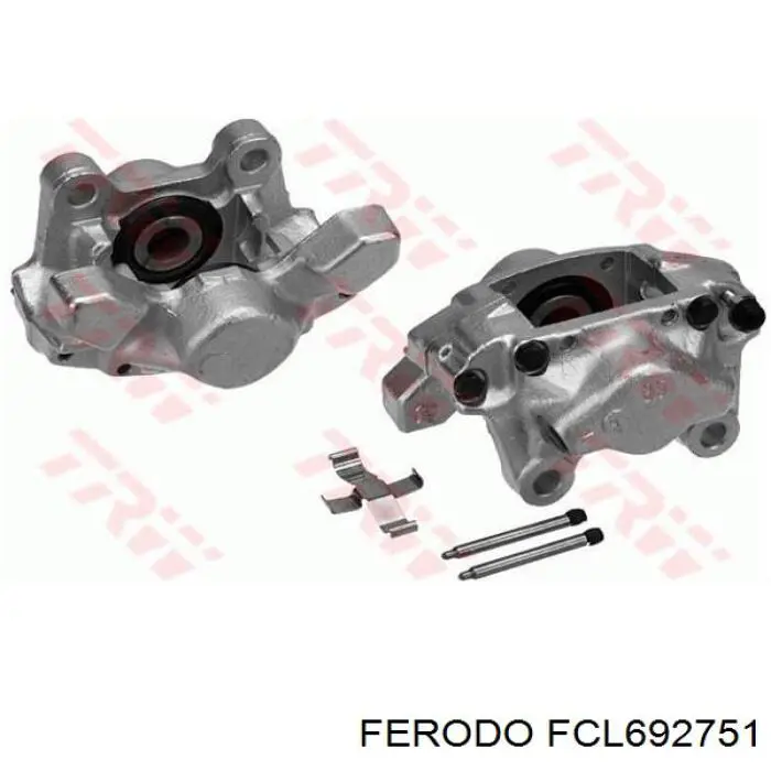 FCL692751 Ferodo супорт гальмівний задній лівий