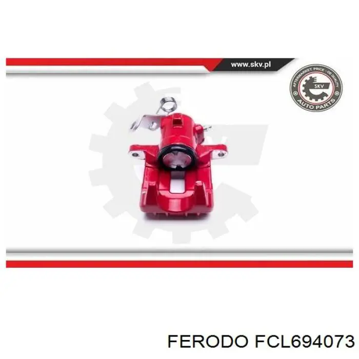 Купити FCL694073 Ferodo Супорт задній лівий