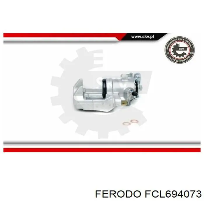 Супорт задній лівий FCL694073 Ferodo