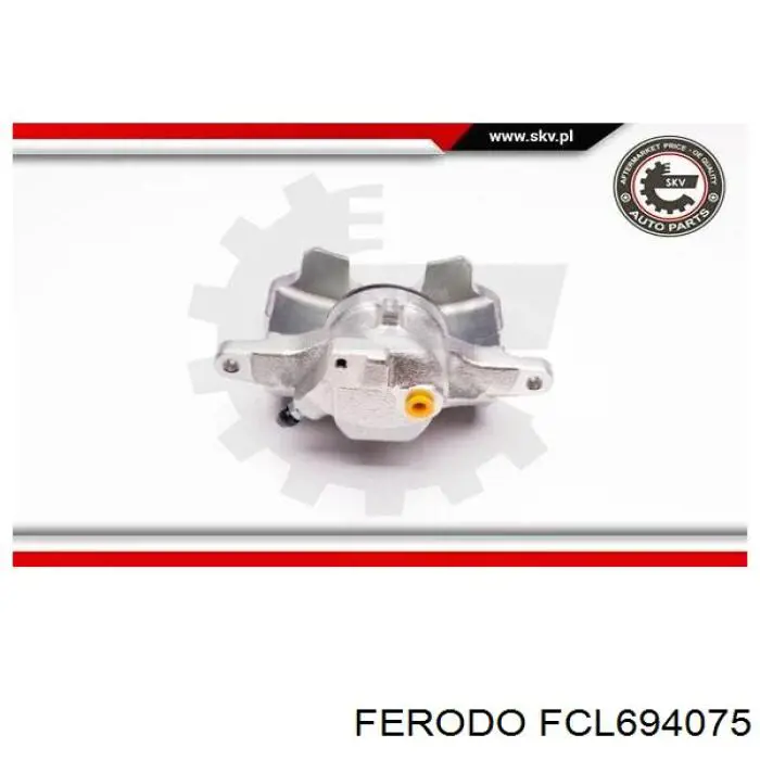 Супорт гальмівний передній лівий FCL694075 Ferodo