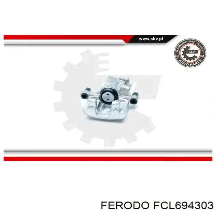 FCL694303 Ferodo супорт гальмівний задній лівий