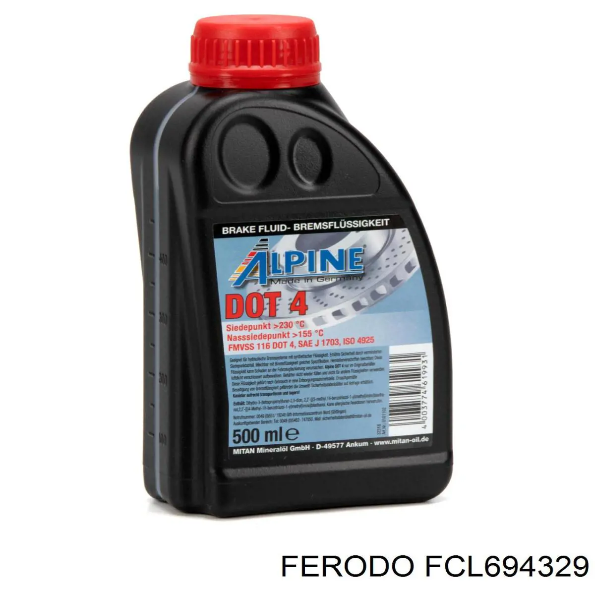 Купити FCL694329 Ferodo Супорт задній лівий