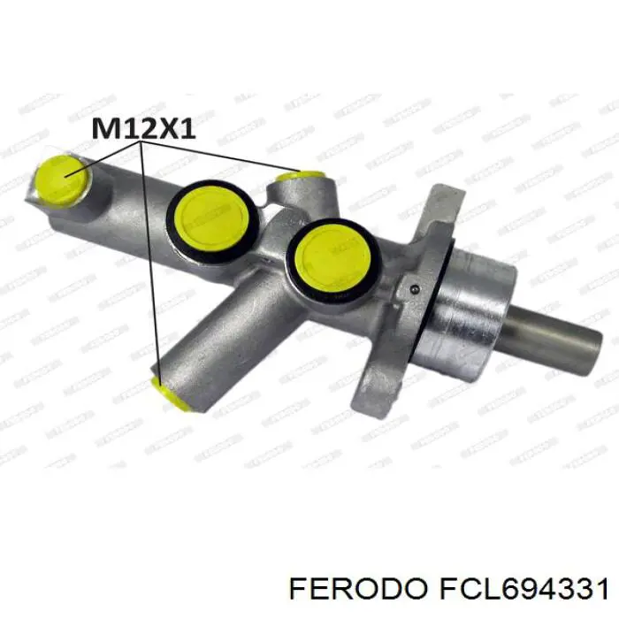 Супорт гальмівний передній лівий FCL694331 Ferodo