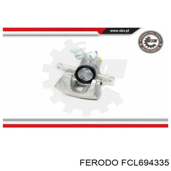 Супорт задній лівий FCL694335 Ferodo
