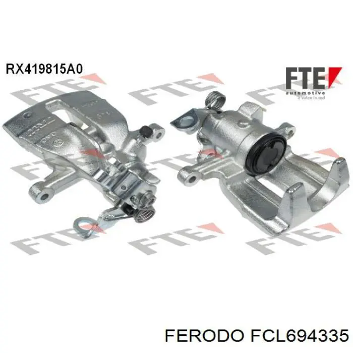 FCL694335 Ferodo супорт гальмівний задній лівий