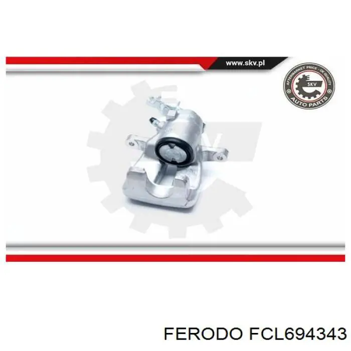 FCL694343 Ferodo Супорт гальмівний задній правий