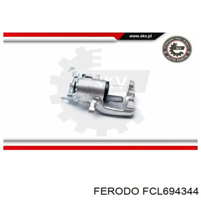 Супорт гальмівний задній правий Ferodo FCL694344