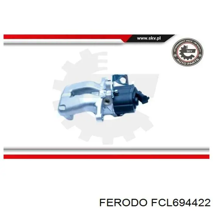 FCL694422 Ferodo Супорт гальмівний задній правий