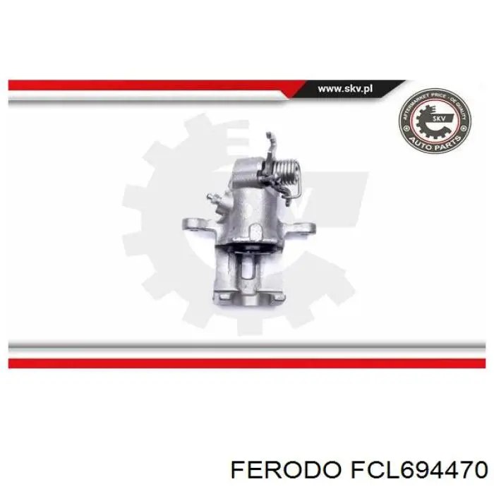 Супорт гальмівний задній правий Ferodo FCL694470 ціна, від 63.98 USD