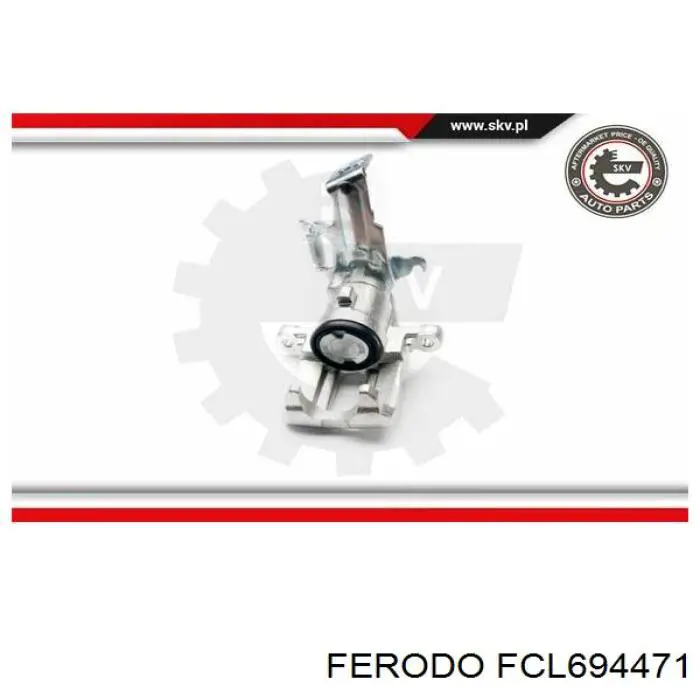 FCL694471 Ferodo супорт гальмівний задній лівий