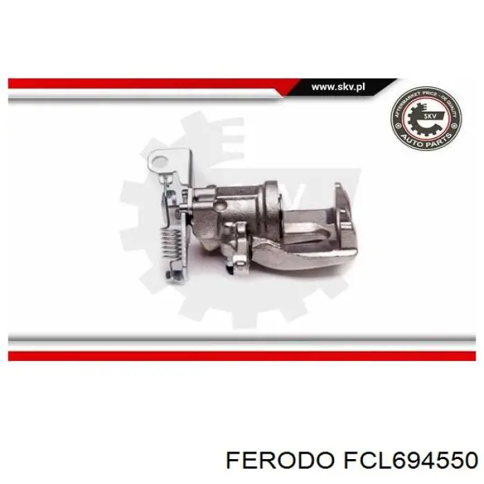 Купити FCL694550 Ferodo Супорт задній правий