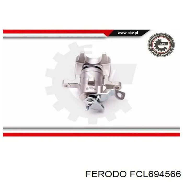 Супорт задній правий FCL694566 Ferodo