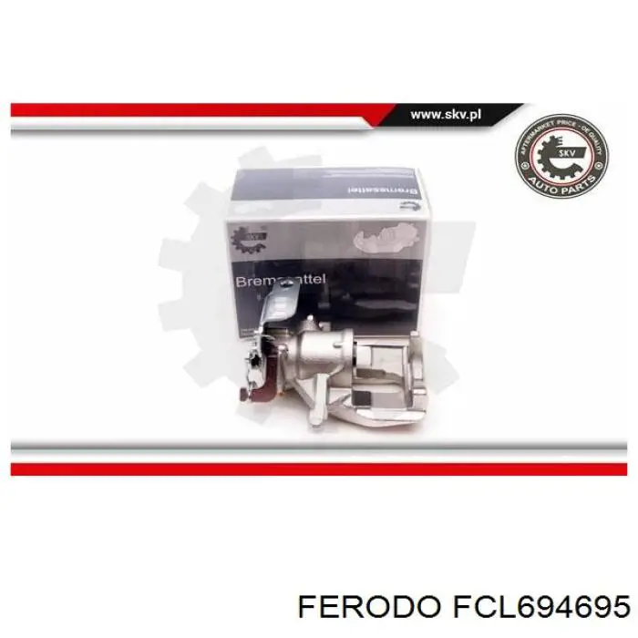 Супорт гальмівний задній лівий Ferodo FCL694695 ціна, від 112.42 USD