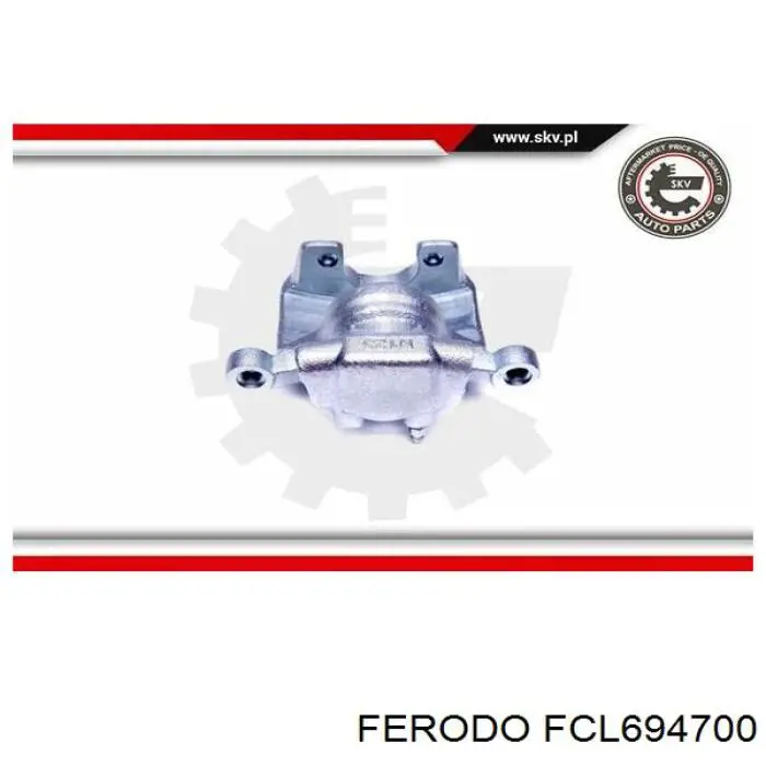 Супорт гальмівний задній правий Ferodo FCL694700