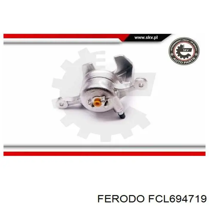 Супорт гальмівний передній лівий FCL694719 Ferodo