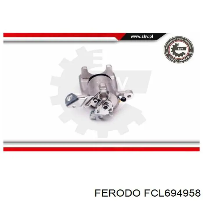 Купити FCL694958 Ferodo Супорт задній правий