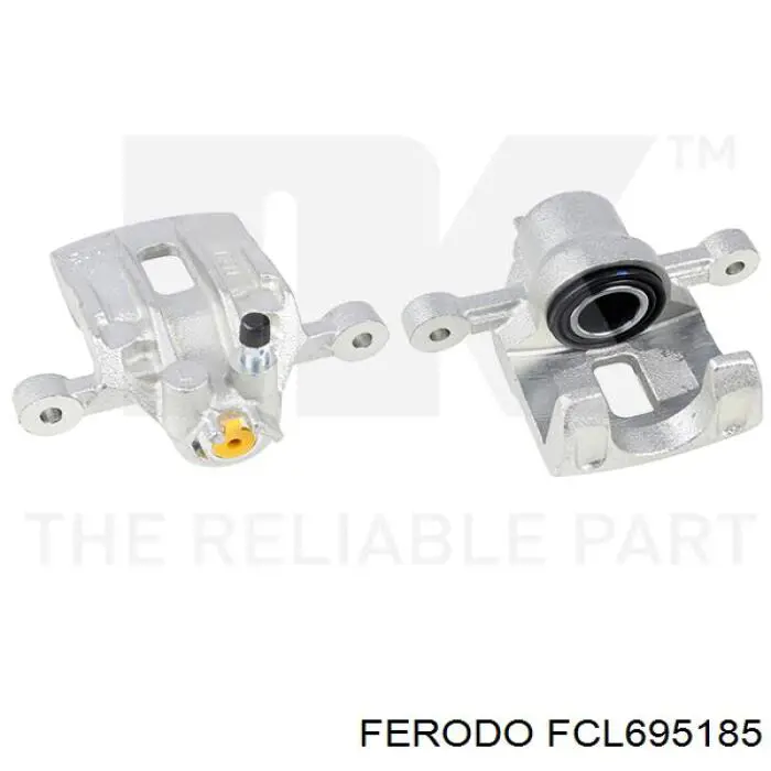 FCL695185 Ferodo Супорт гальмівний задній лівий