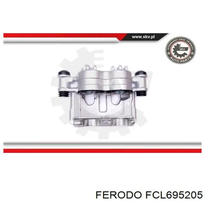Супорт гальмівний передній лівий Ferodo FCL695205 ціна, від 68.85 USD