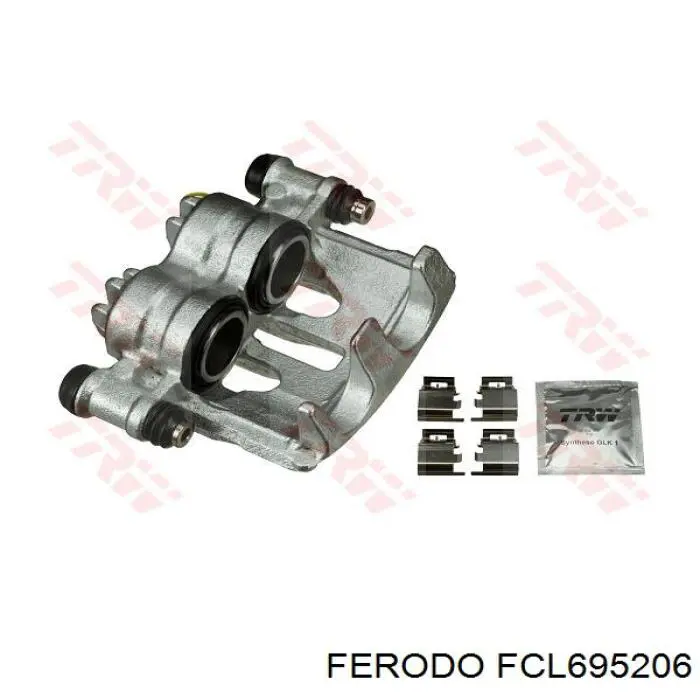 FCL695206 Ferodo супорт гальмівний передній правий