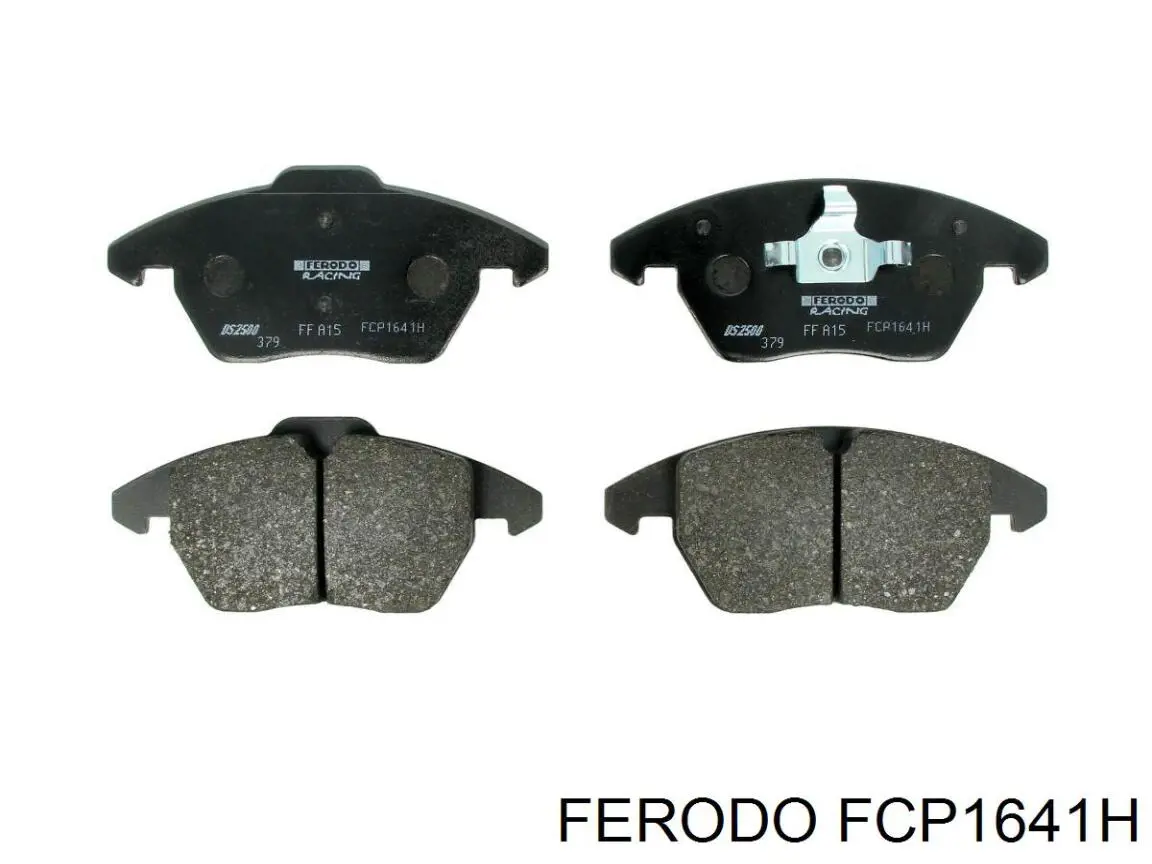 FCP1641H Ferodo колодки гальмівні передні, дискові