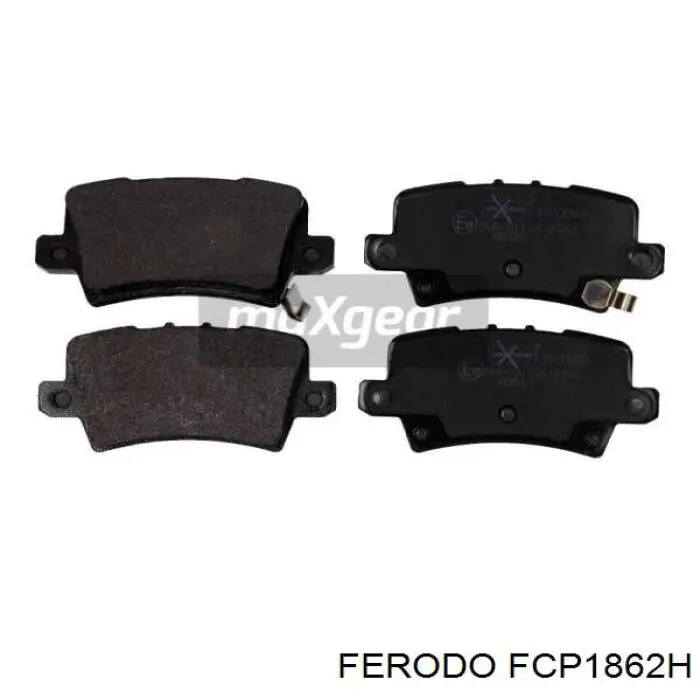 FCP1862H Ferodo колодки гальмові задні, дискові