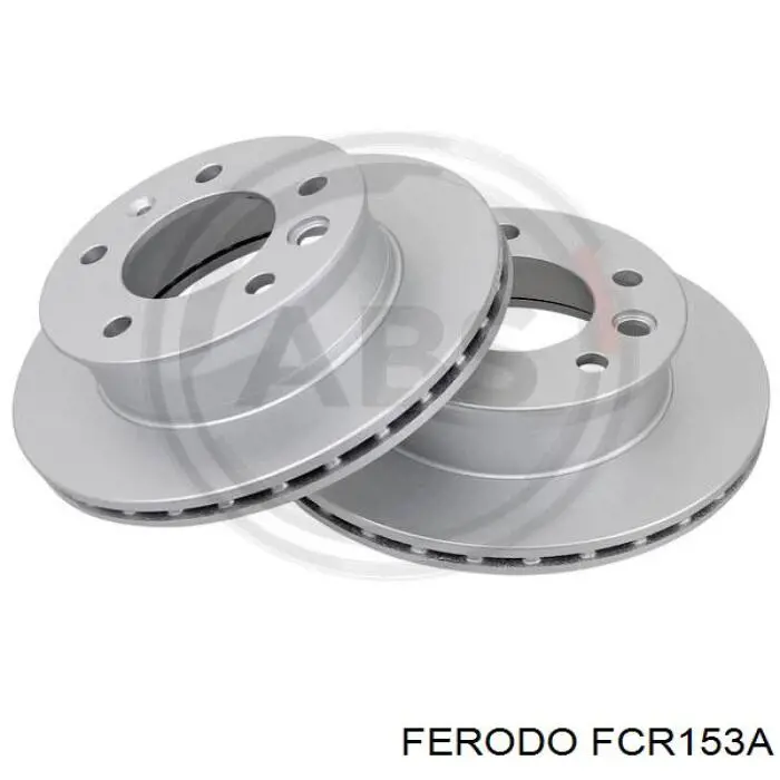 FCR153A Ferodo диск гальмівний передній