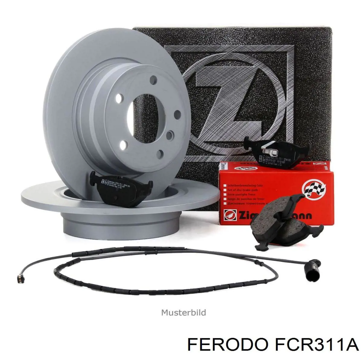 Задні дискові гальма Ferodo FCR311A ціна, від 49.10 USD