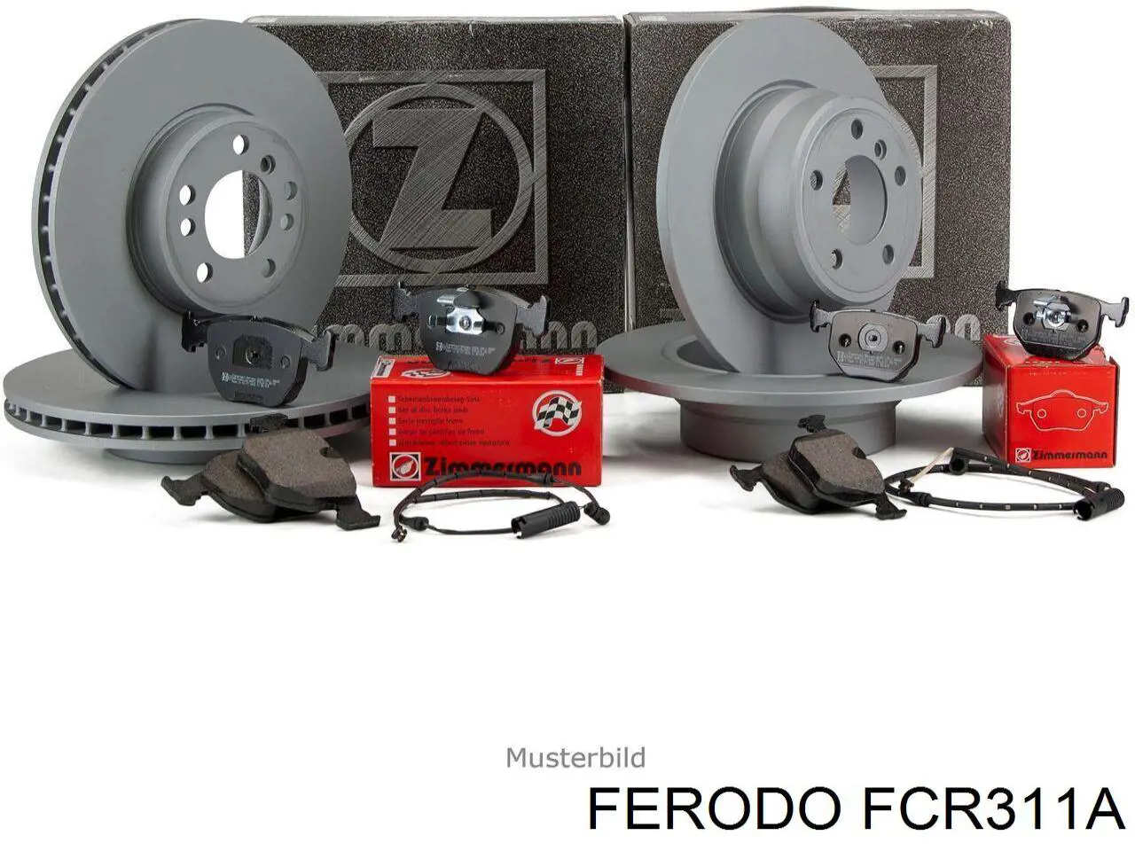 Купити FCR311A Ferodo Диск заднього гальма