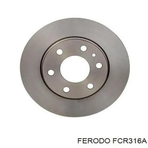 Задні дискові гальма Ferodo FCR316A ціна, від 55.46 USD