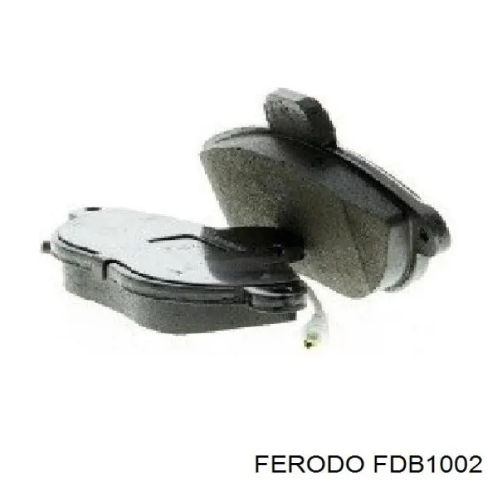 Купити FDB1002 Ferodo Колодки гальмівні передні, дискові