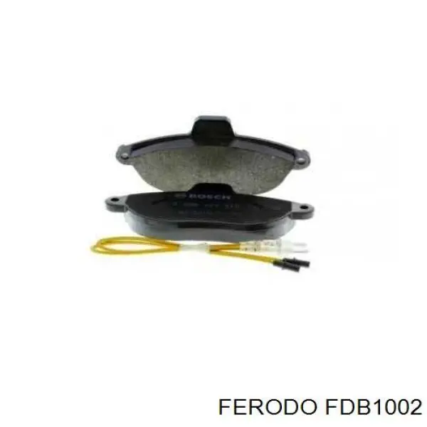 FDB1002 Ferodo Передні гальмівні колодки