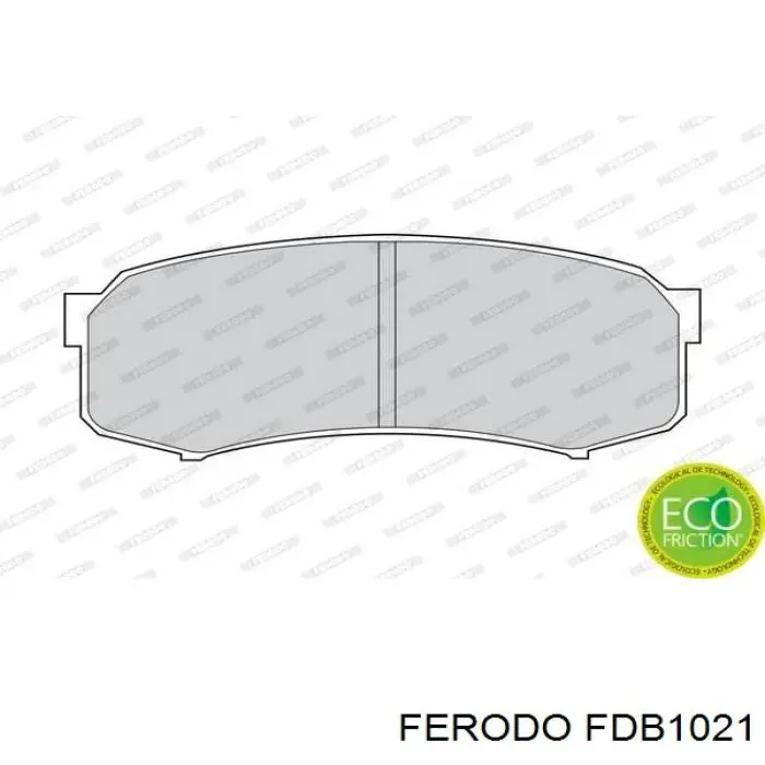FDB1021 Ferodo Колодки гальмівні задні, дискові