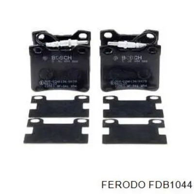 FDB1044 Ferodo колодки гальмові задні, дискові