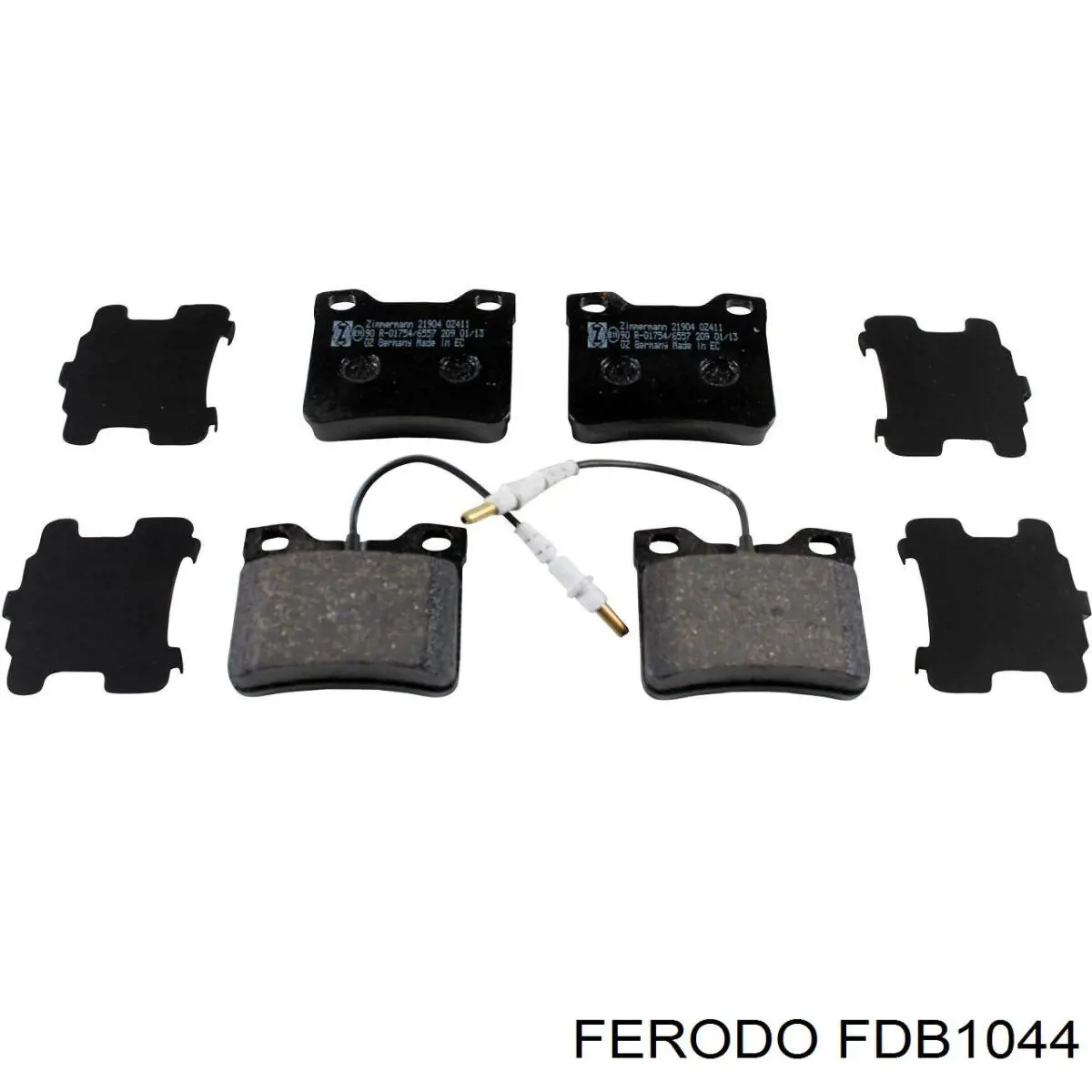 Купити FDB1044 Ferodo Задні колодки